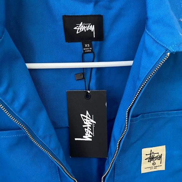 Blue stussy midi work dress - Picture 4 of 6
